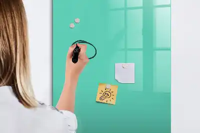Magnetisk tørresletteboard i turkis