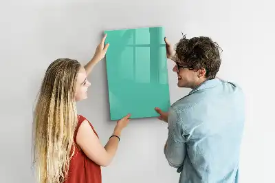 Magnetisk tørresletteboard i turkis