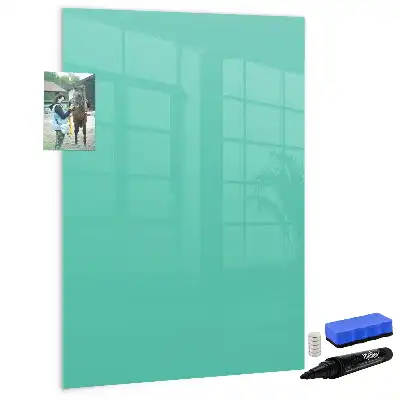 Magnetisk tørresletteboard i turkis