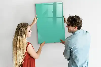 Magnetisk tørresletteboard i turkis