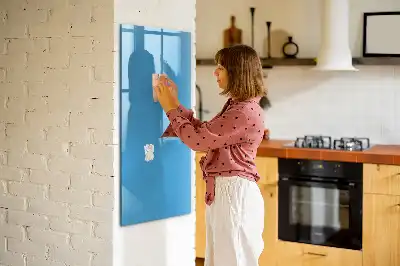 Tørreslette magnetisk board Lyseblå
