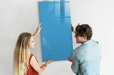 Tørreslette magnetisk board Lyseblå