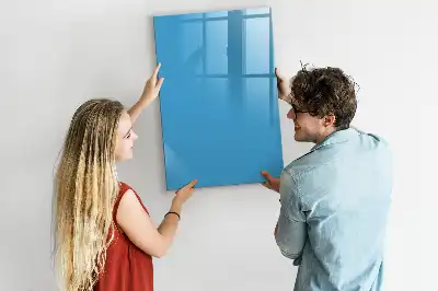 Tørreslette magnetisk board Lyseblå