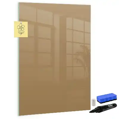 Magnetisk tørresletteboard i farven mørkebeige