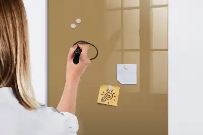 Magnetisk tørresletteboard i farven mørkebeige