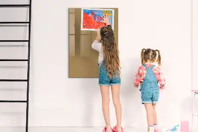 Magnetisk tørresletteboard i farven mørkebeige