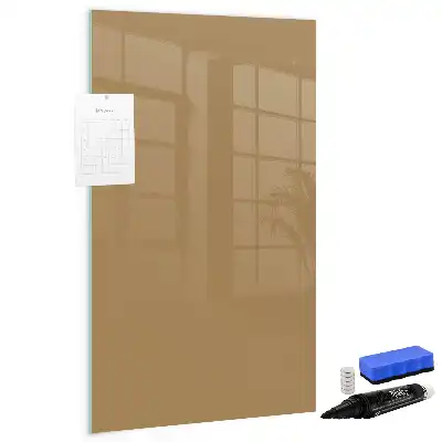Magnetisk tørresletteboard i farven mørkebeige