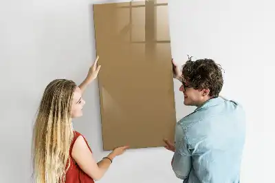Magnetisk tørresletteboard i farven mørkebeige
