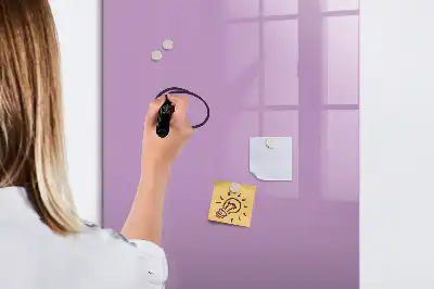 Tørreslette magnetisk board Lilla