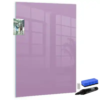Tørreslette magnetisk board Lilla