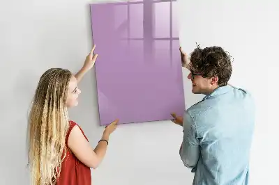 Tørreslette magnetisk board Lilla