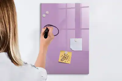 Tørreslette magnetisk board Lilla