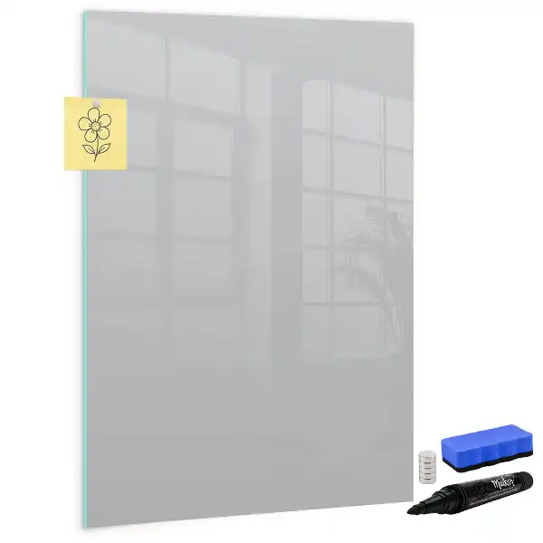 Magnetisk tørresletteboard i lysegrå