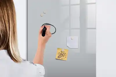 Magnetisk tørresletteboard i lysegrå