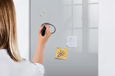 Magnetisk tørresletteboard i lysegrå
