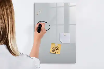 Magnetisk tørresletteboard i lysegrå