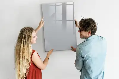 Magnetisk tørresletteboard i lysegrå
