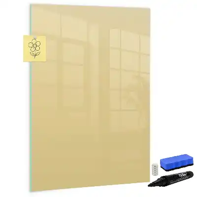 Magnetisk tørresletteboard i farven creme