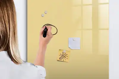 Magnetisk tørresletteboard i farven creme