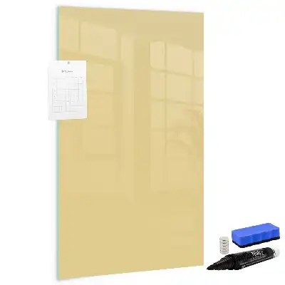 Magnetisk tørresletteboard i farven creme