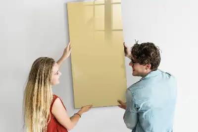 Magnetisk tørresletteboard i farven creme