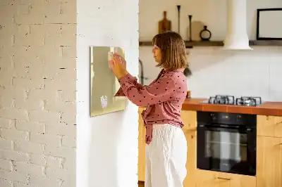 Magnetisk tørresletteboard i farven creme