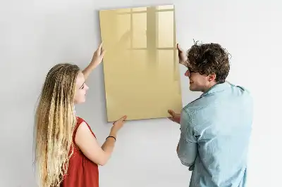 Magnetisk tørresletteboard i farven creme