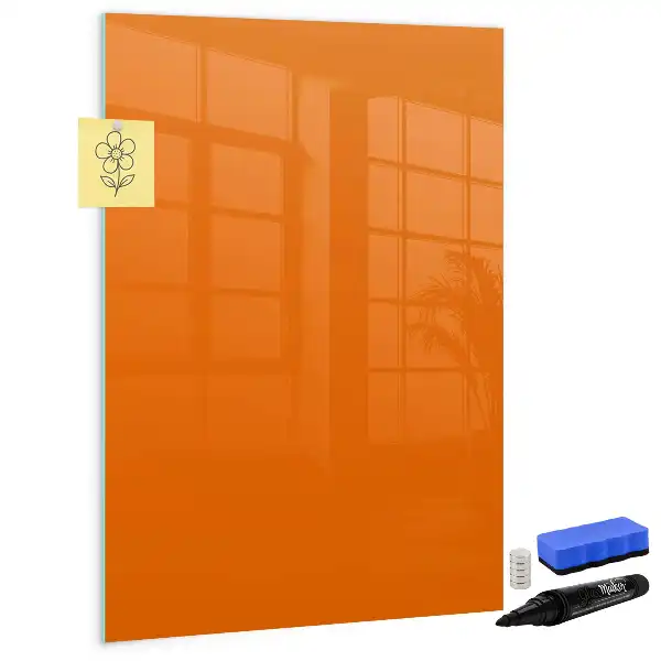 Magnetisk tørresletteboard Orange