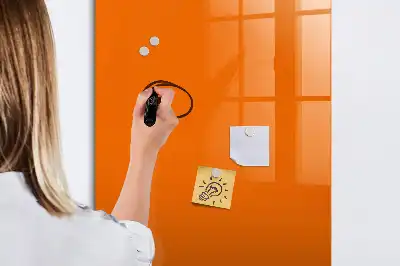 Magnetisk tørresletteboard Orange