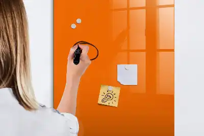 Magnetisk tørresletteboard Orange