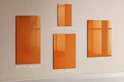 Magnetisk tørresletteboard Orange