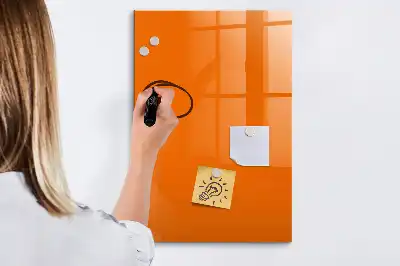 Magnetisk tørresletteboard Orange