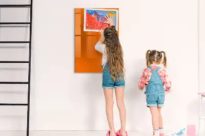 Magnetisk tørresletteboard Orange