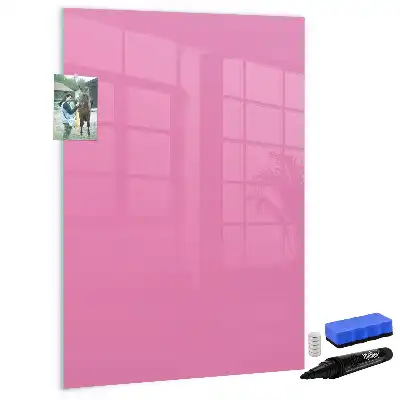 Tørreslette magnetisk board Lyserød