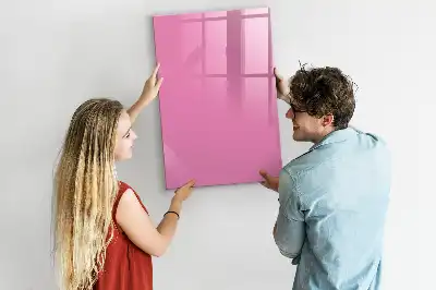 Tørreslette magnetisk board Lyserød