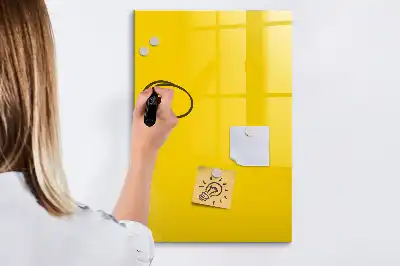Magnetisk whiteboard lysegul