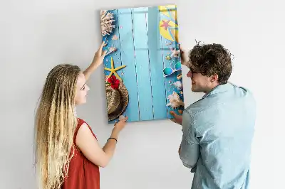 Magnetisk whiteboard strandsæt