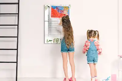 Magnetisk whiteboard til to-do-liste tørresletteboard