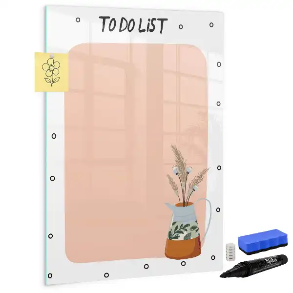 Magnetisk tavle til to-do-liste Tørreslette