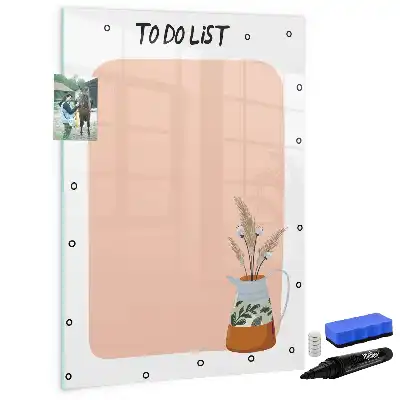 Magnetisk tavle til to-do-liste Tørreslette