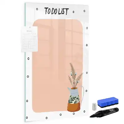 Magnetisk tavle til to-do-liste Tørreslette