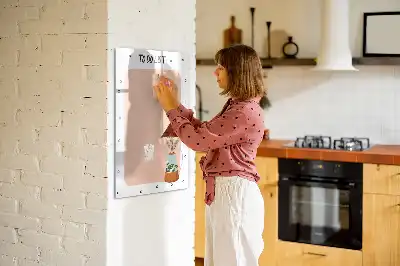 Magnetisk tavle til to-do-liste Tørreslette