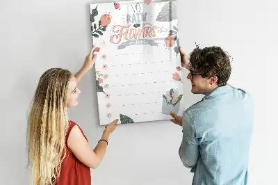 Tørreslette magnetisk board Dekorativ liste