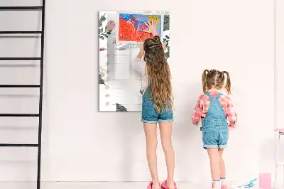 Tørreslette magnetisk board Dekorativ liste