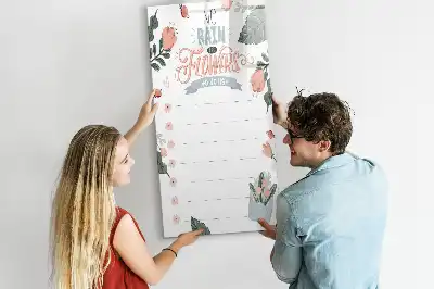 Tørreslette magnetisk board Dekorativ liste
