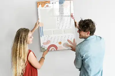 Magnetisk dagsplanner tørresletteboard