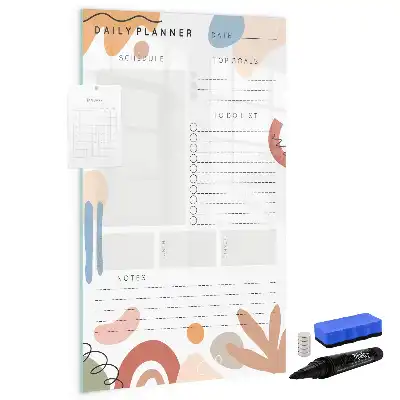 Magnetisk dagsplanner tørresletteboard