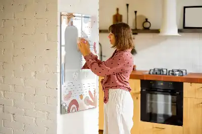Magnetisk dagsplanner tørresletteboard