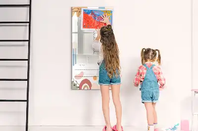 Magnetisk dagsplanner tørresletteboard