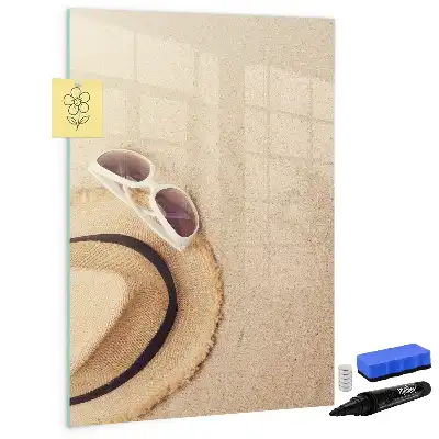 Sandklit magnetisk opslagstavle Tørreslette model